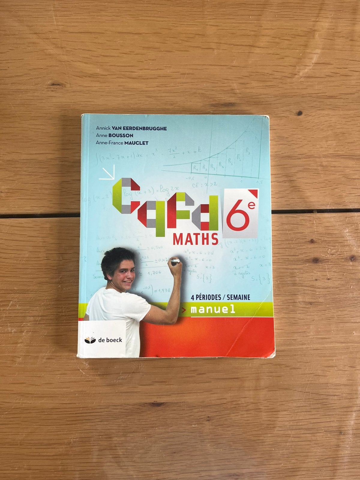 CQFD 6eme 4 période/semaine, Livres, Enlèvement ou Envoi, Utilisé, Secondaire, Mathématiques A