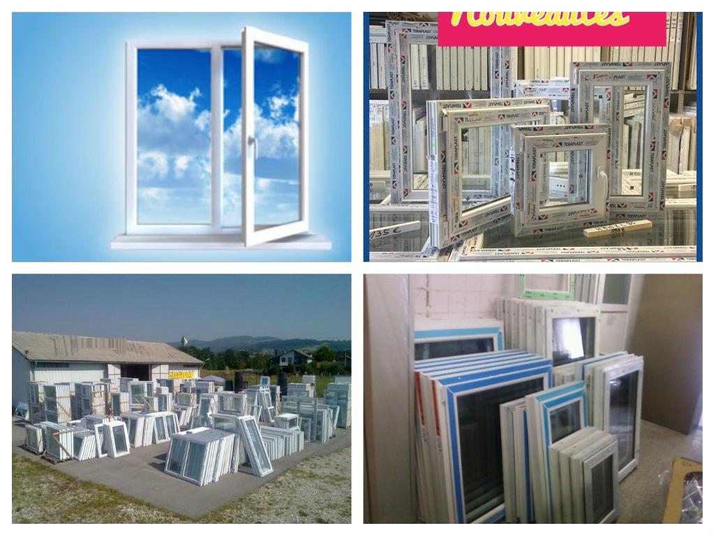 CHÂSSIS PVC DOUBLE VITRAGE – GRAND STOCK, Enlèvement, Neuf