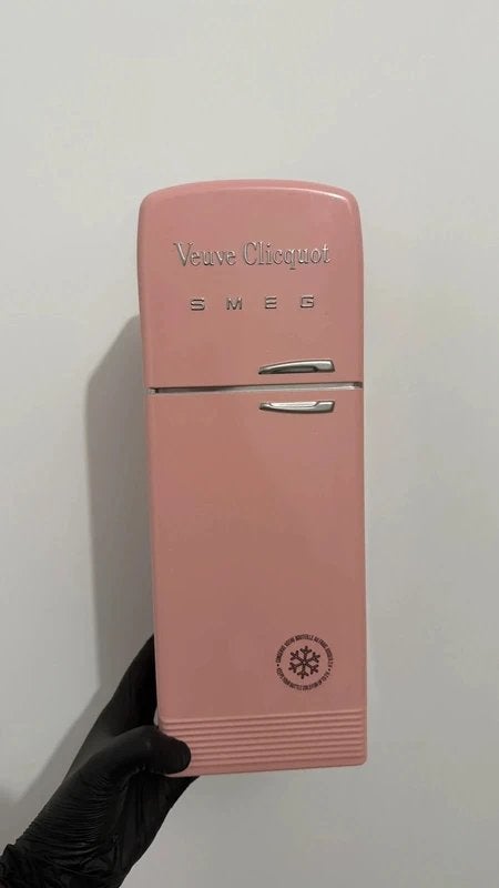 Veuve Clicquot x SMEG koelbox, Ophalen of Verzenden, Zo goed als nieuw, Champagne