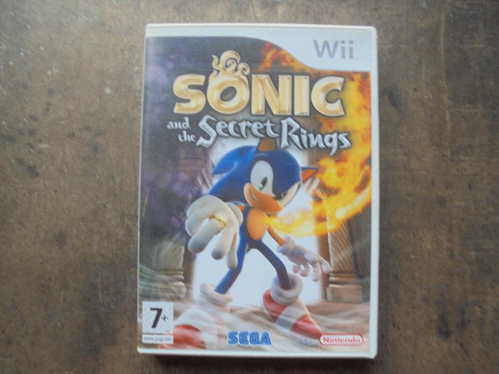 Sonic And The Secret Rings voor Wii (zie foto's), Avontuur en Actie, Gebruikt, Ophalen of Verzenden, 3 spelers of meer