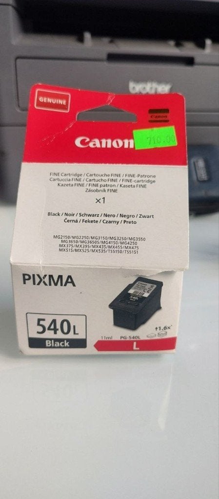 canon pixma 540L toner, Informatique & Logiciels, Enlèvement, Neuf, Imprimante, Canon