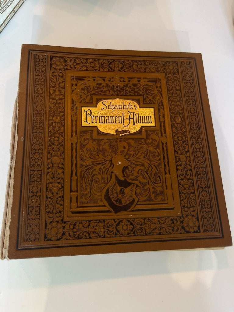 Schaubek Album Leeg 1925, Ophalen of Verzenden
