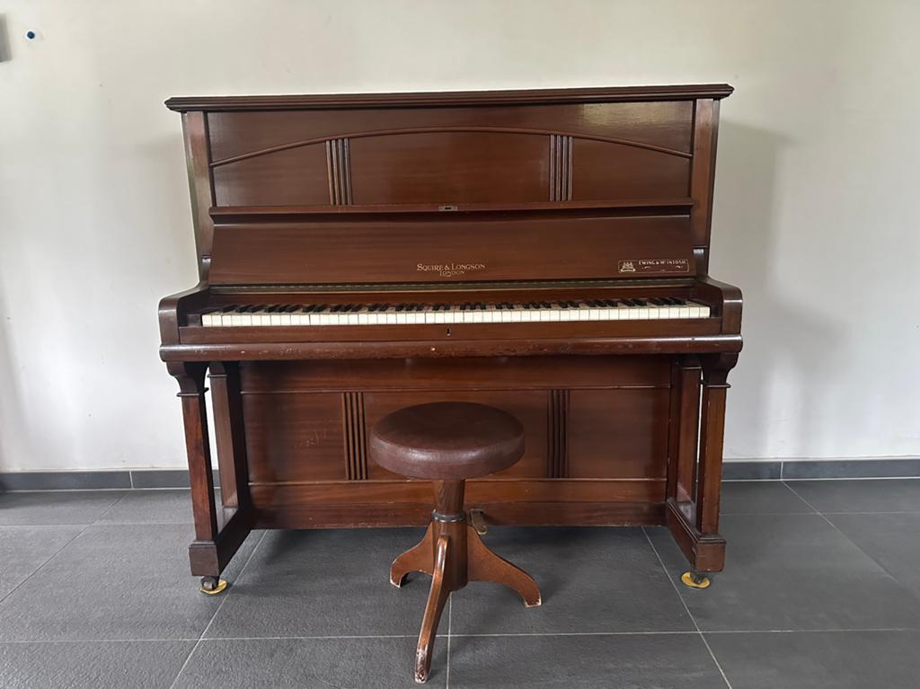 Buffetpiano, Brillant, Brun, Enlèvement, Utilisé