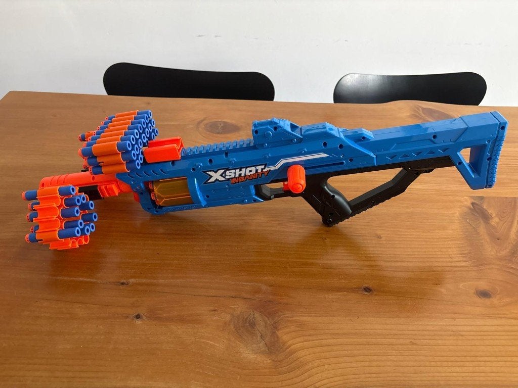 Xshot insanity, Ophalen, Zo goed als nieuw