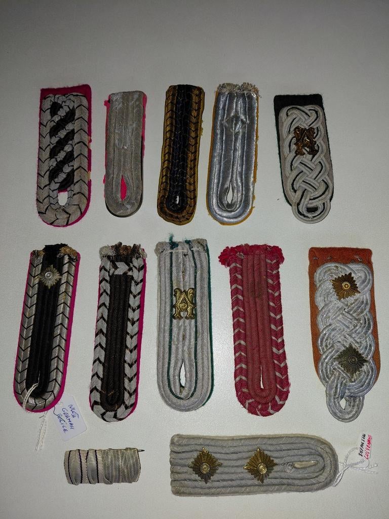 Duitse schouder emblemen wo2, Verzamelen, Militaria | Tweede Wereldoorlog, Ophalen of Verzenden