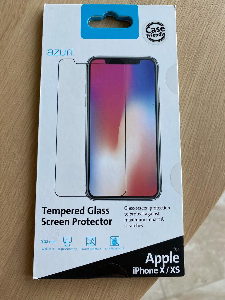 Screen protector Iphone X/XS, Ophalen, Nieuw, IPhone X