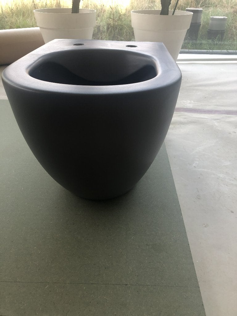 toilet, Ophalen, Nieuw, Steen, Toilet