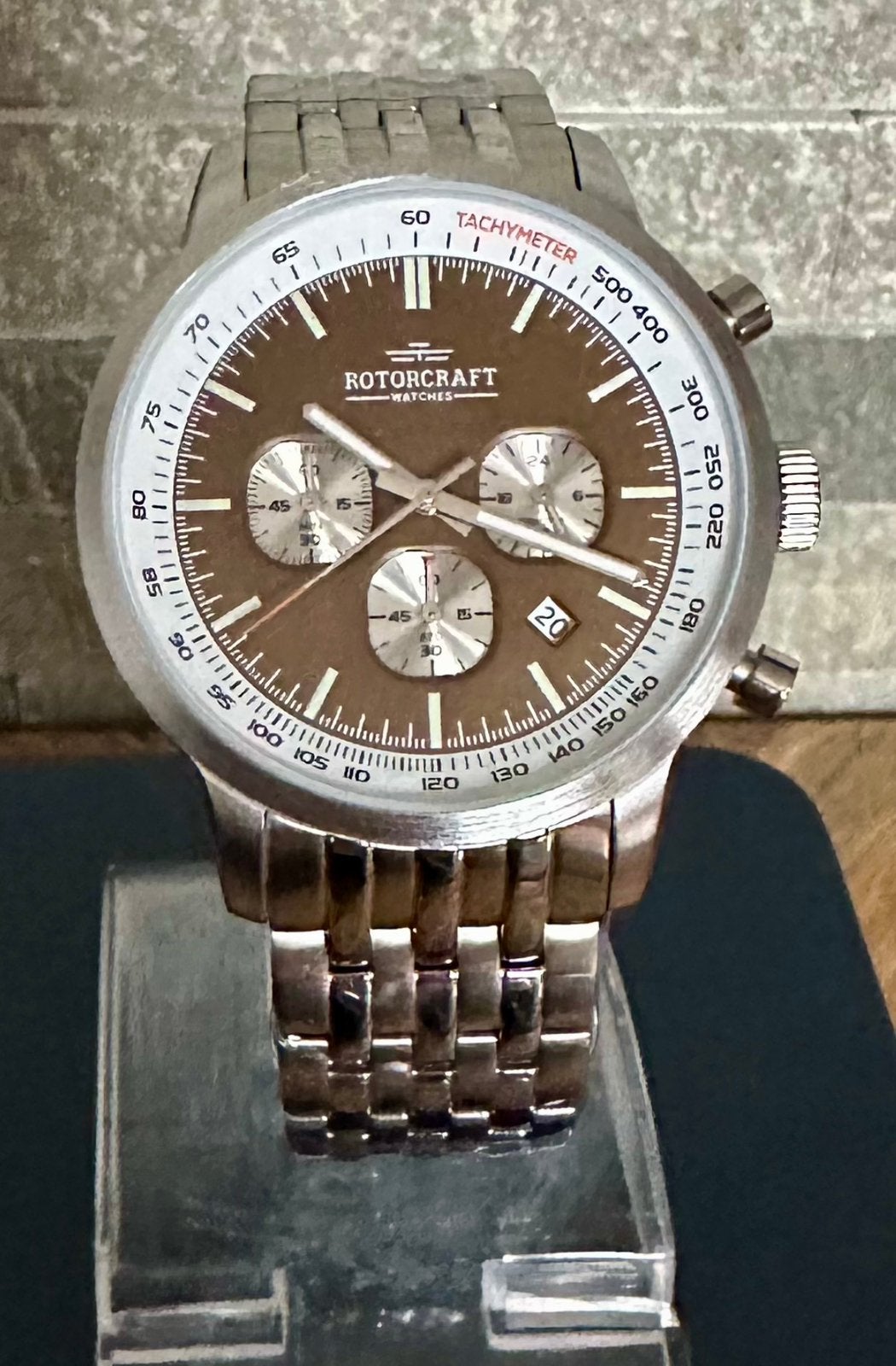 ROTORCRAFT BERLIN CHRONO VAUT419€! 💯%NEUF AVEC CERTIFICAT, Enlèvement ou Envoi, Neuf