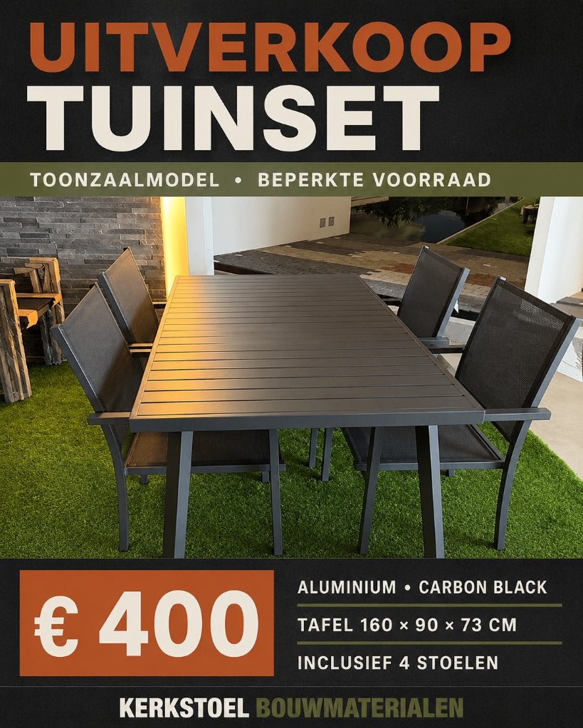 tuin tafel en stoelen, Ophalen, Nieuw