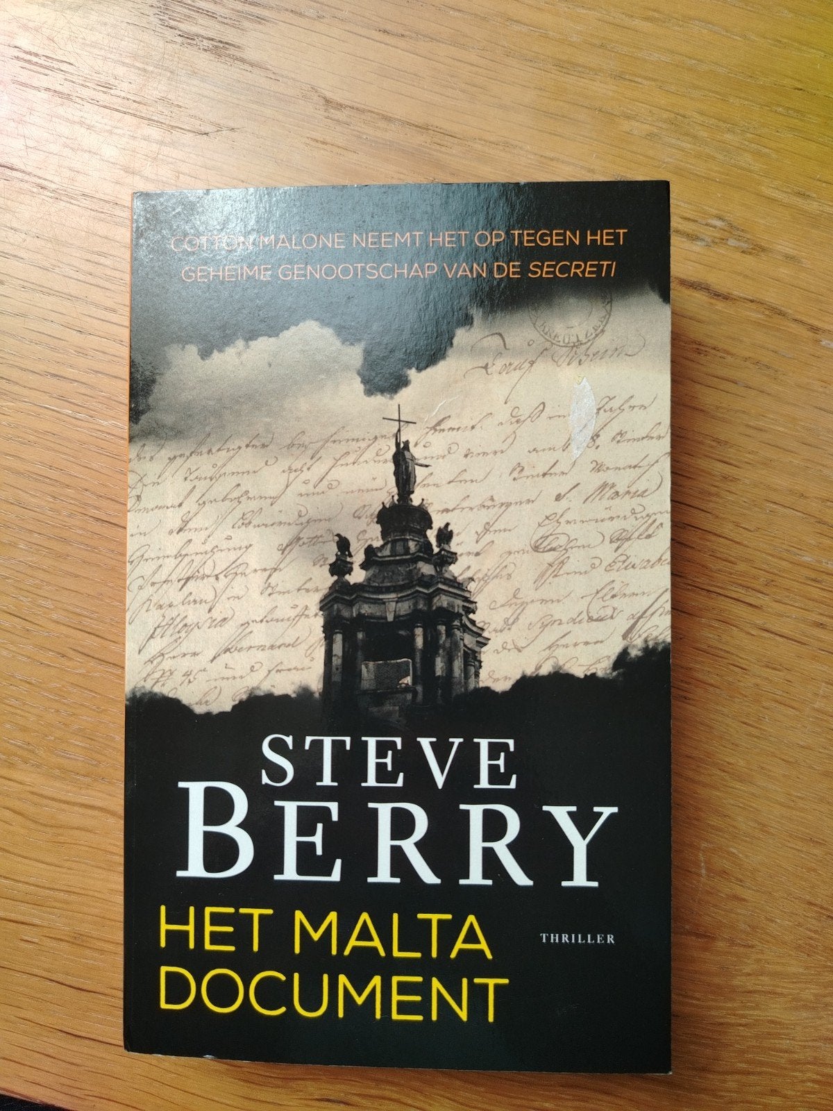 Steve Berry - Het Maltadocument, Ophalen, Steve Berry