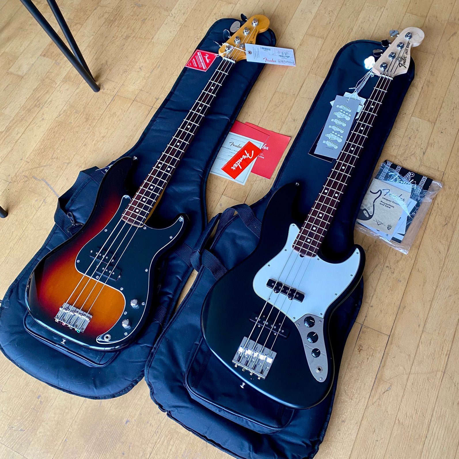 Fender basses jazz bass & precision  - USA - MINT, Ophalen of Verzenden, Zo goed als nieuw