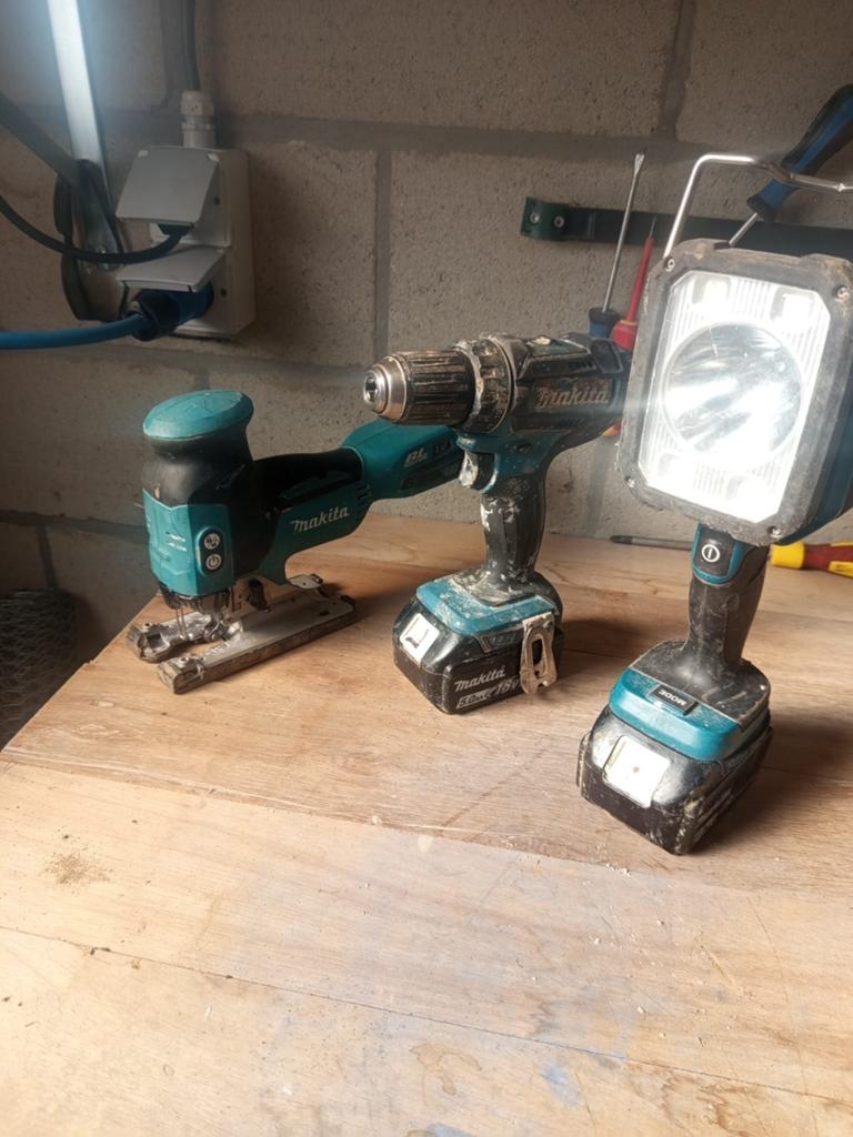 Coffret Makita, Enlèvement