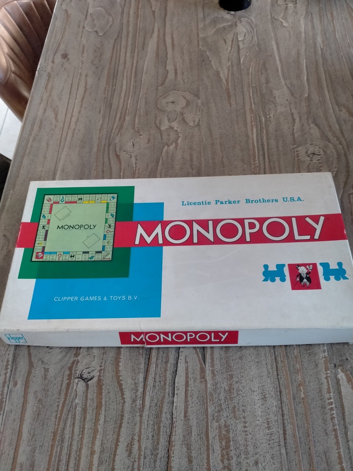 Te koop aangeboden Monopoly spel., Ophalen