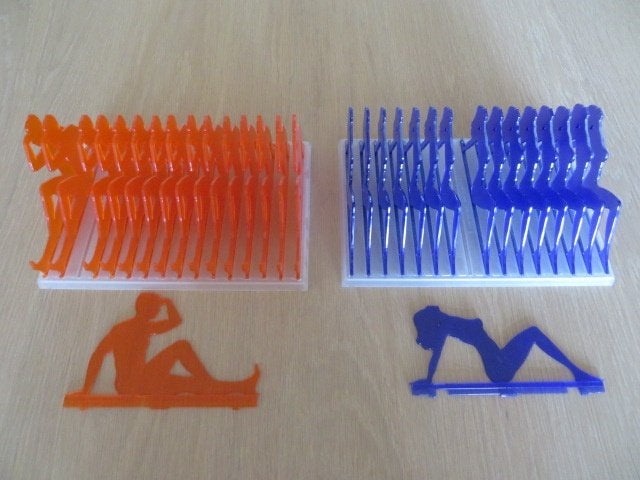 CD-rekjes "Adam" & "Eva", Maison & Meubles, Accessoires pour la Maison | Étagères pour CD & DVD, CD, Enlèvement ou Envoi