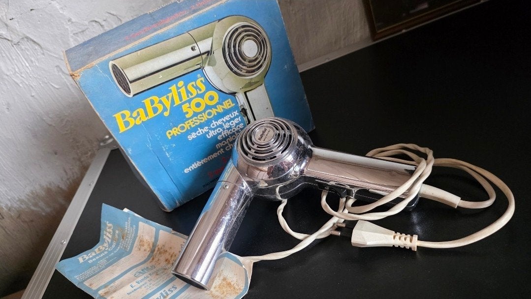 Vintage haardroger 1984 (functioneel), Ophalen of Verzenden, Persoonlijke verzorging