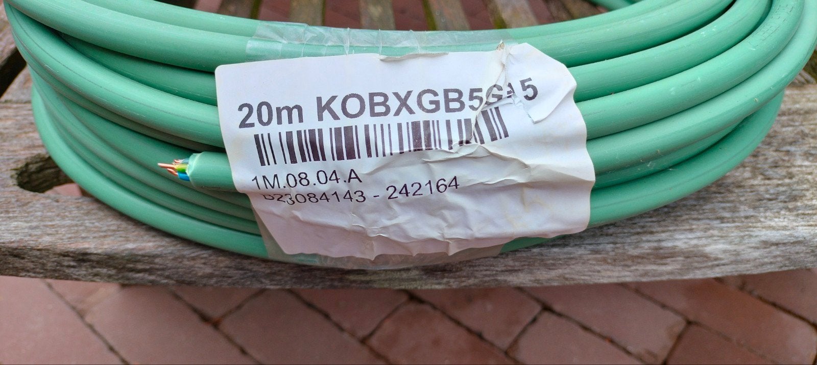 XGB 5G 1,5m3 20m, Doe-het-zelf en Bouw, Elektriciteit en Kabels, Ophalen
