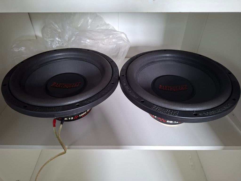 Subwoofers Earthquake 1000W db12, Enlèvement