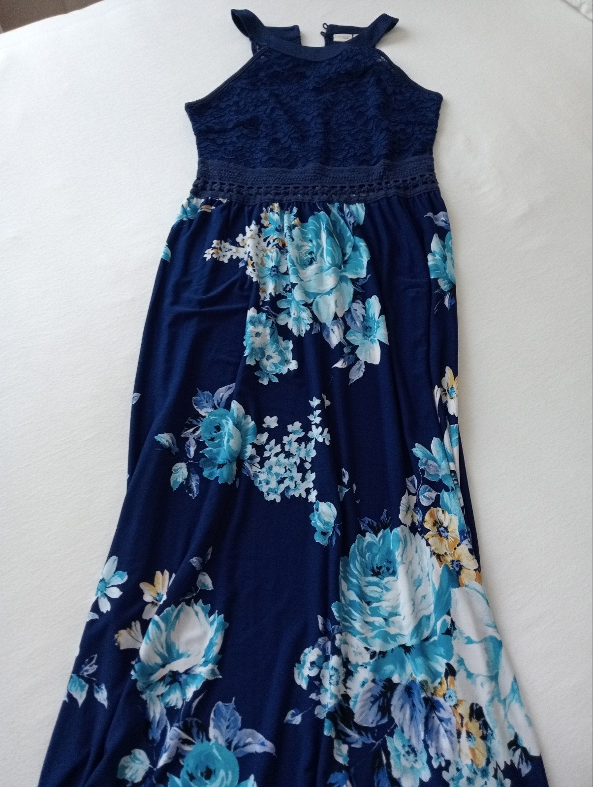 Lange jurk., Vêtements | Femmes, Habits de circonstance, Enlèvement, Porté, Bleu, Bodyflirt