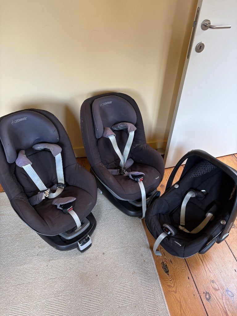 2x MaxiCozy Pearl + Pebble + Isofix kinderstoel, Kinderen en Baby's, Ophalen, Gebruikt, Maxi-Cosi, Isofix