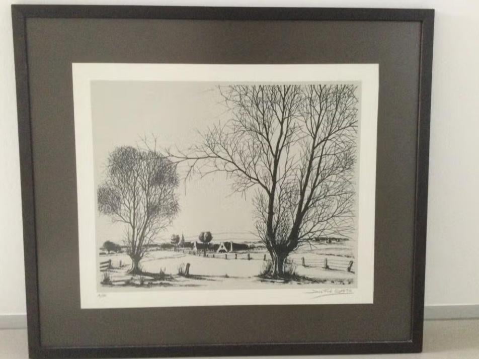 Twee litho’s Jos Fred Smith, Enlèvement