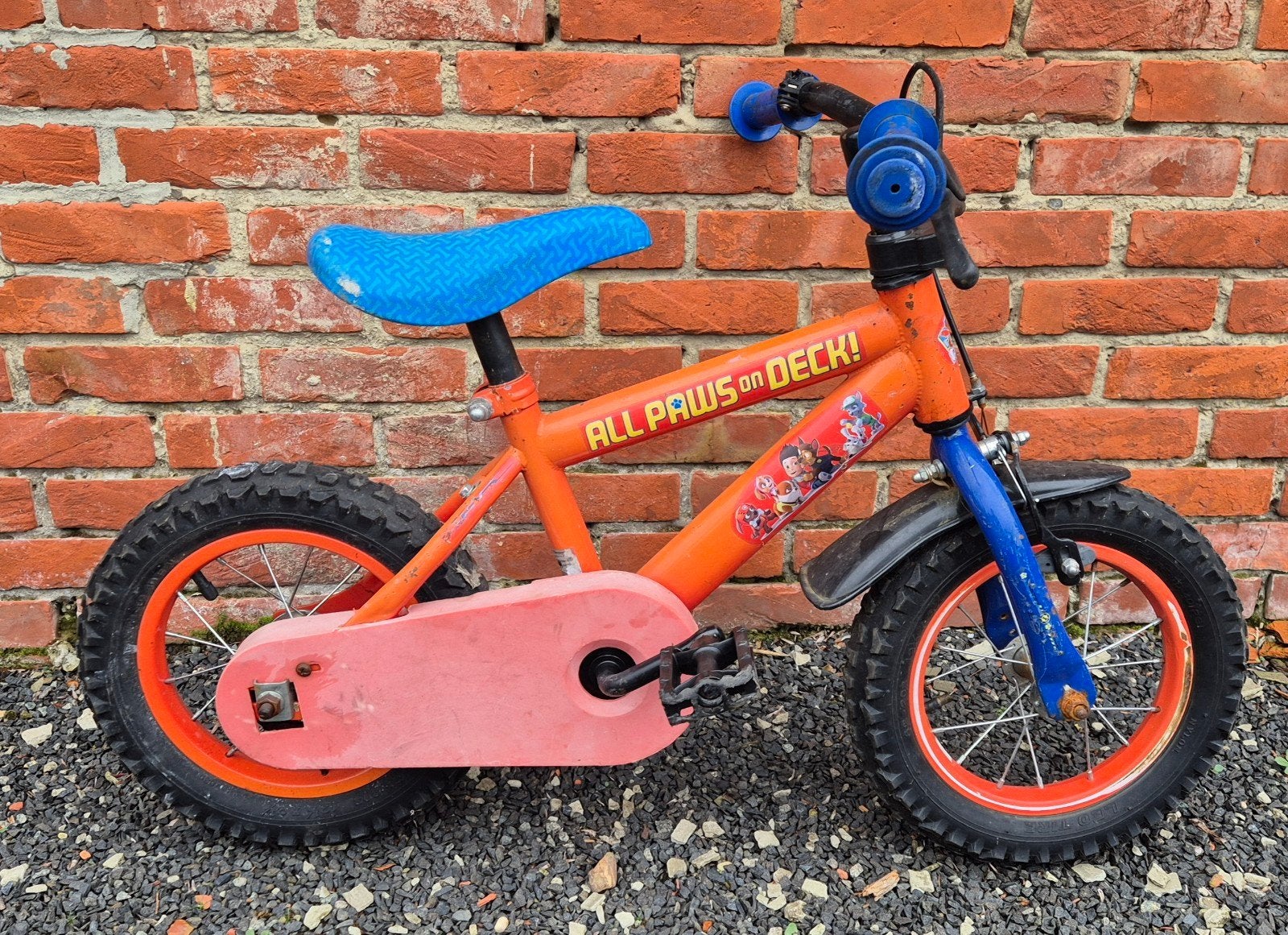 Kleuterfiets, Vélos & Vélomoteurs, Enlèvement, Utilisé, Frein sur jante, Moins de 16 pouces