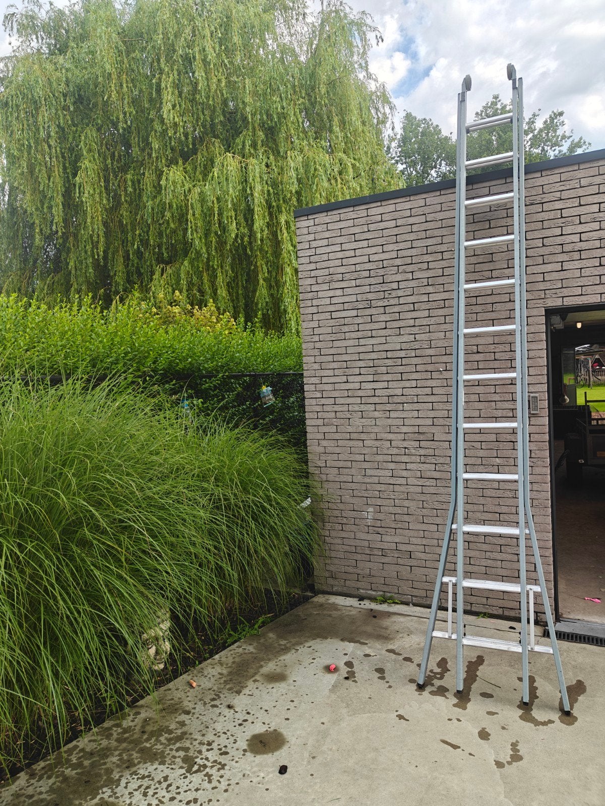 Dirks ramenwasser ladder, Ophalen, Ladder