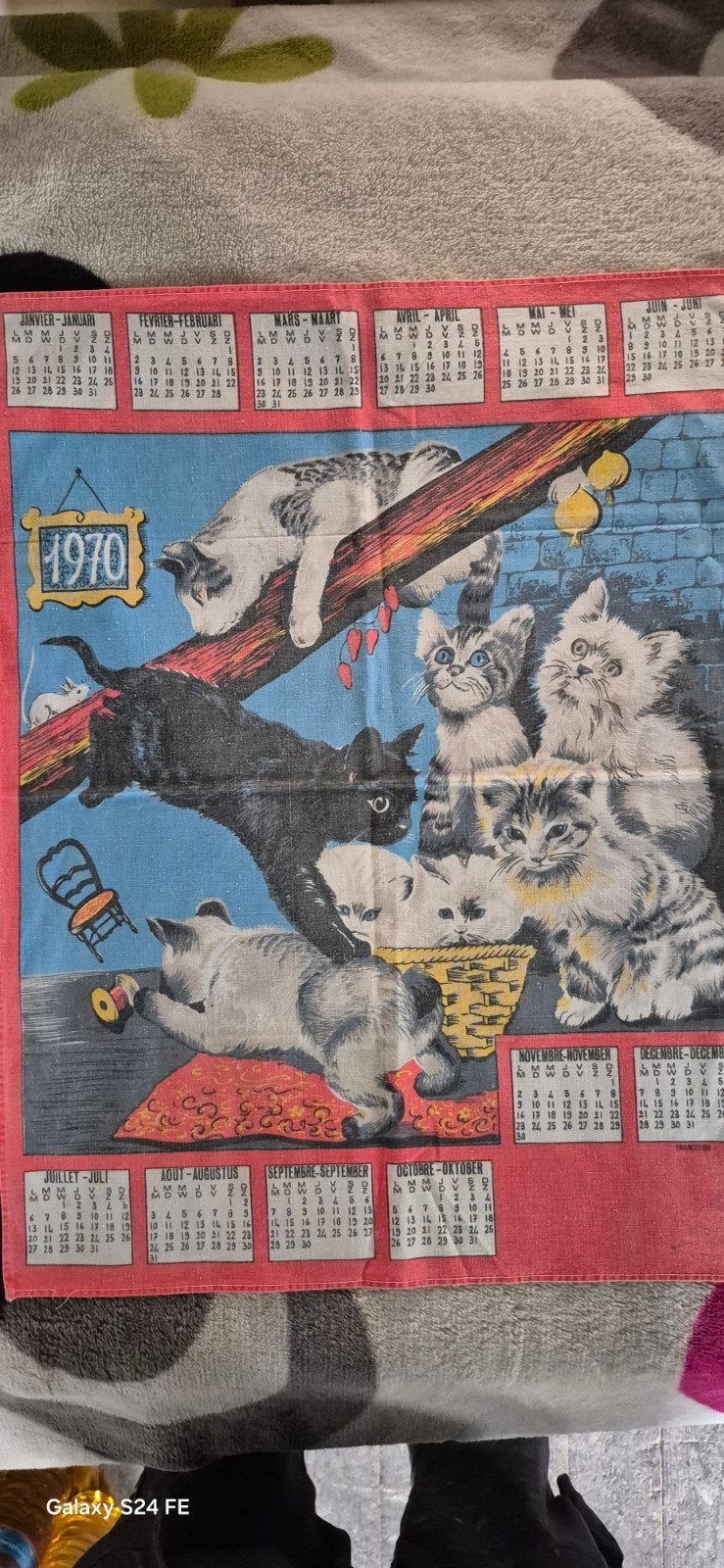torchon calen, Diversen, Ophalen, Maandkalender, Gebruikt