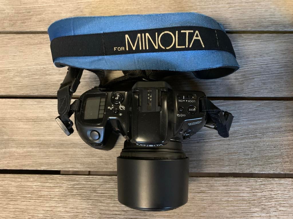 Minolta Dynax 500 Si analoge reflexcamera, Audio, Tv en Foto, Fotocamera's Analoog, Ophalen, Zo goed als nieuw, Minolta