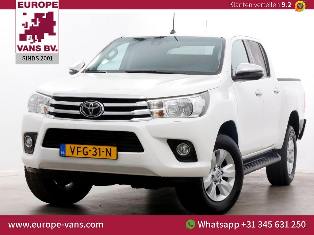 Toyota HiLux 2.4 D-4D-F 150pk E6 4WD 4x4 Double Cab Automaat, Auto's, Bestelwagens en Lichte vracht, Bedrijf, 4x4, ABS, Centrale vergrendeling