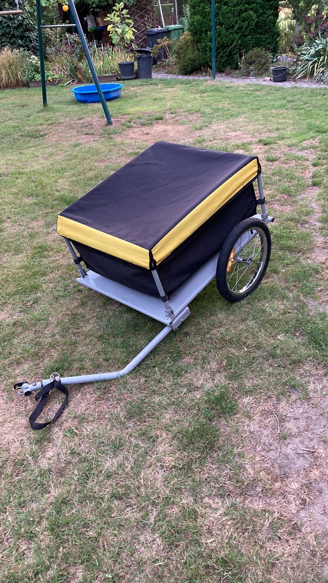 VIDA. XL. Fietstrailer met hoes, Ophalen, Zo goed als nieuw, Bagagekar, 60 tot 80 kg
