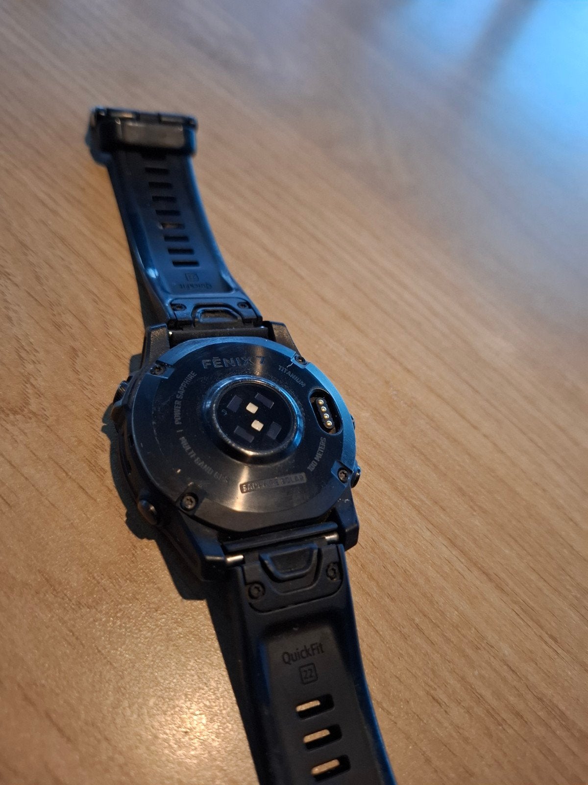Garmin Fenix 7 Sapphire Solar, Ophalen, Garmin Fenix 7 Sapphire solar, Zo goed als nieuw, Waterdicht
