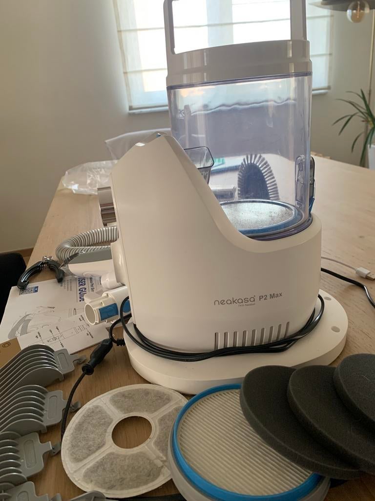 Neakasa P2Max stofzuifer en groomingset voor dierenhaar, Ophalen