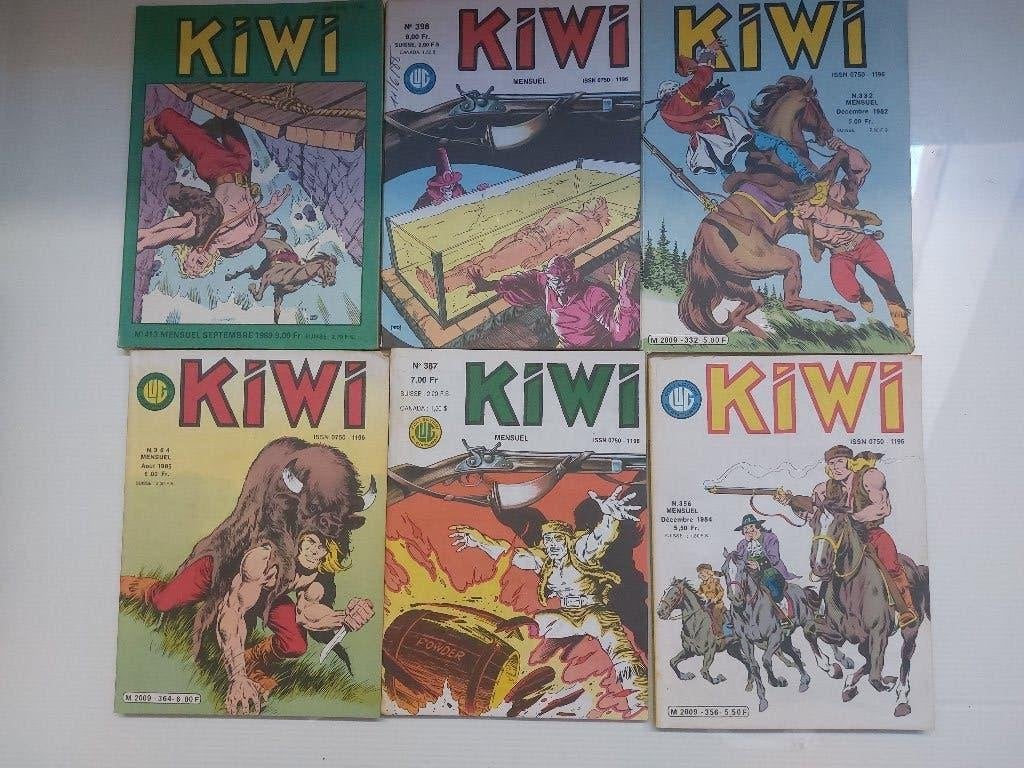 Set van 6 stuks kiwi, Boeken, Ophalen of Verzenden, Gelezen