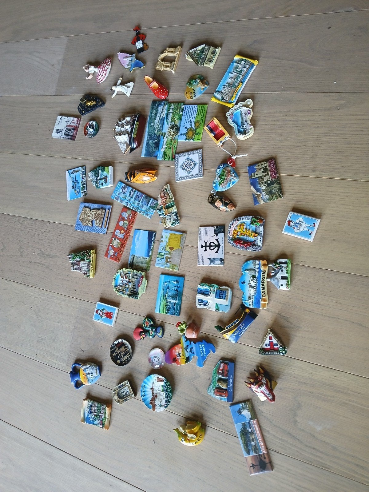 Magneten Lot, Hobby en Vrije tijd, Spaarzegeltjes, Ophalen, Overige typen