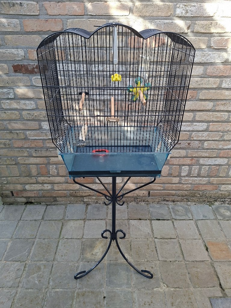 Vogelkooi, Ophalen, Gebruikt, Metaal, Vogelkooi