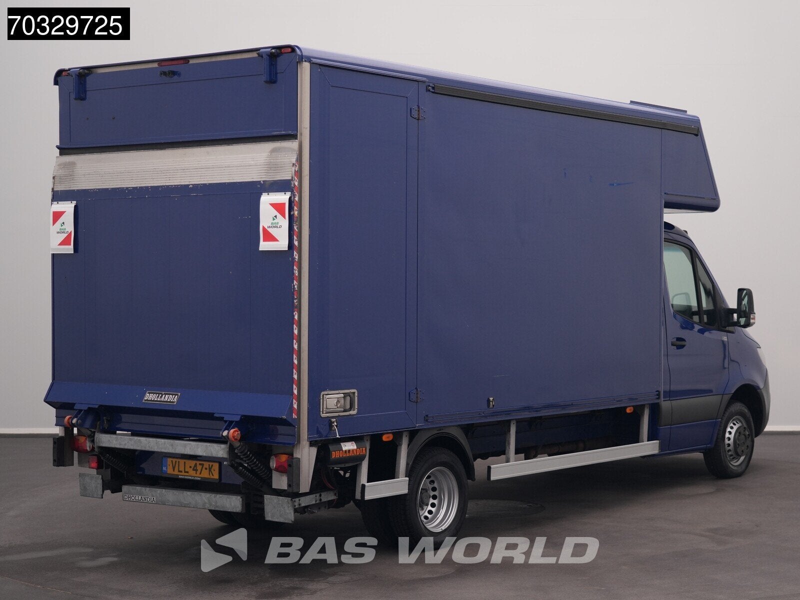 Mercedes Sprinter 516 CDI Laadklep Automaat Dubbellucht Zijd, Automaat, Stof, Gebruikt, Euro 6