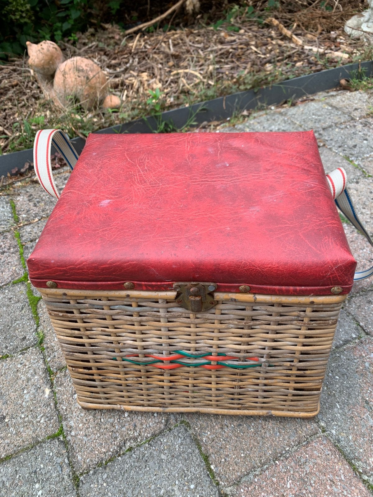 Vintage viskist, Ophalen, Gebruikt