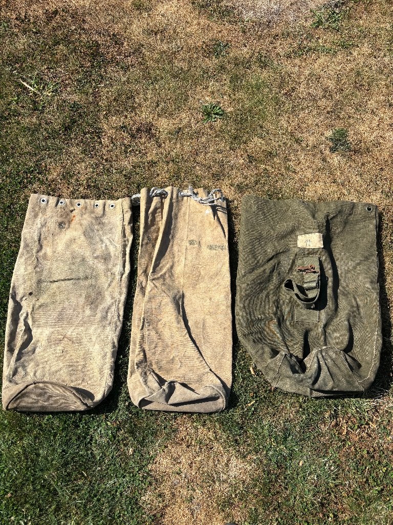 3 stuks leger "duffle bags", Enlèvement ou Envoi, Armée de terre, Autres types