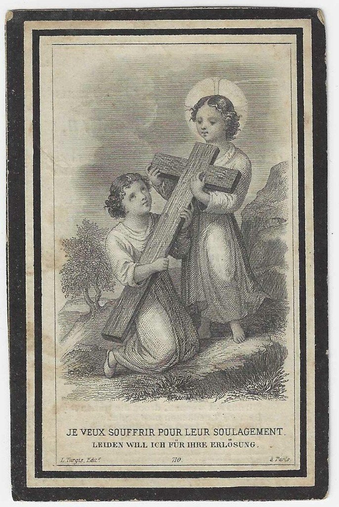 Marguerite Boschman, Gent 1888 - Gent 1893, Ophalen of Verzenden, Bidprentje