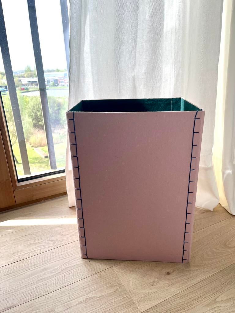 Roze lila papiermand, Ophalen, Zo goed als nieuw