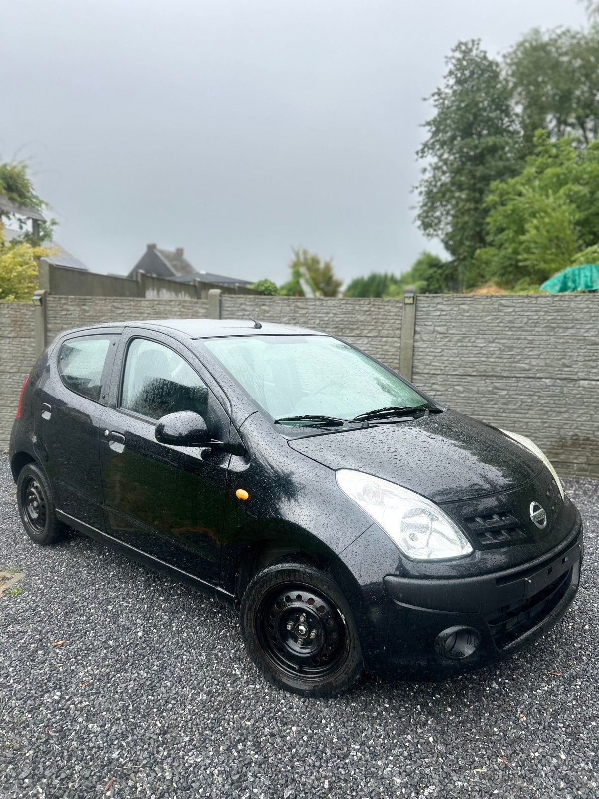 Nissan Pixo 1.0 Benzine — 2013, Auto's, Nissan, Euro 5, Overige bekleding, Zwart, 5 deurs