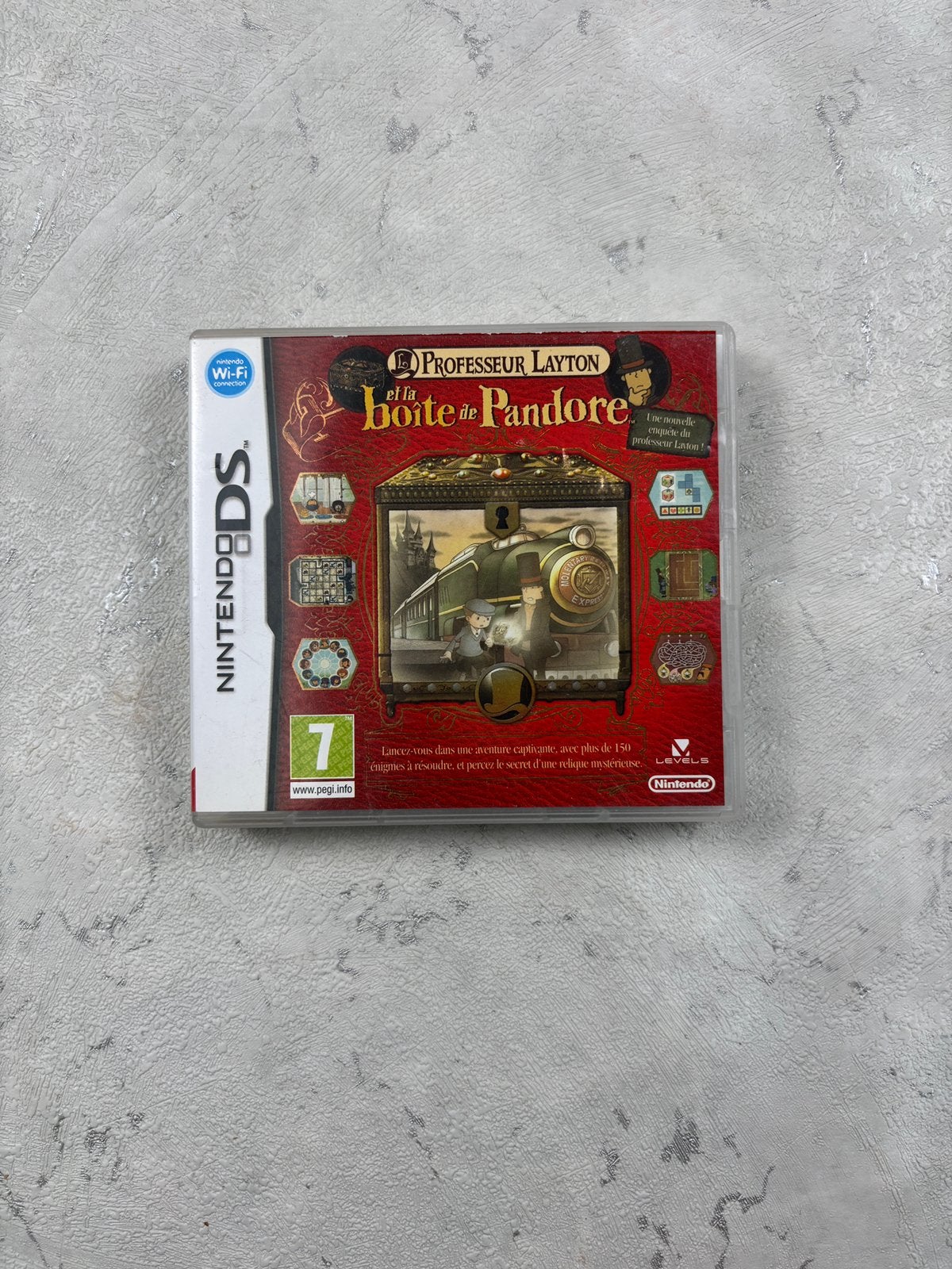 Professeur Layton et la boîte de Pandore Nintendo DS, Enlèvement ou Envoi, 1 joueur, À partir de 7 ans, Comme neuf