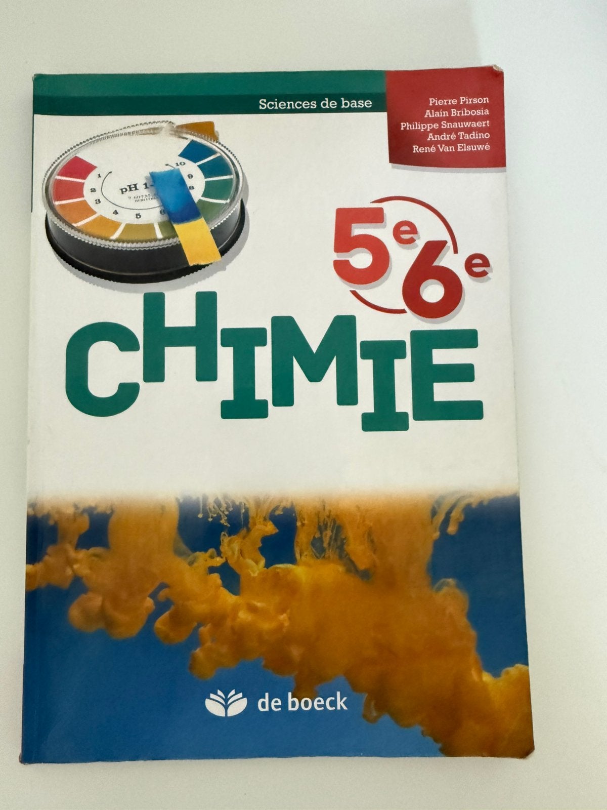 Chemie 5/6e, Ophalen, Zo goed als nieuw, Scheikunde