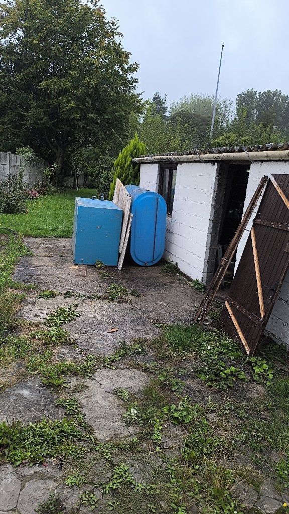 2 cuves à mazout vides de 1 200 L – 2 400 L au total, Enlèvement, Utilisé