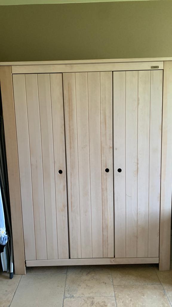Kledingkast, Ophalen, Gebruikt, 100 tot 150 cm, Eikenhout