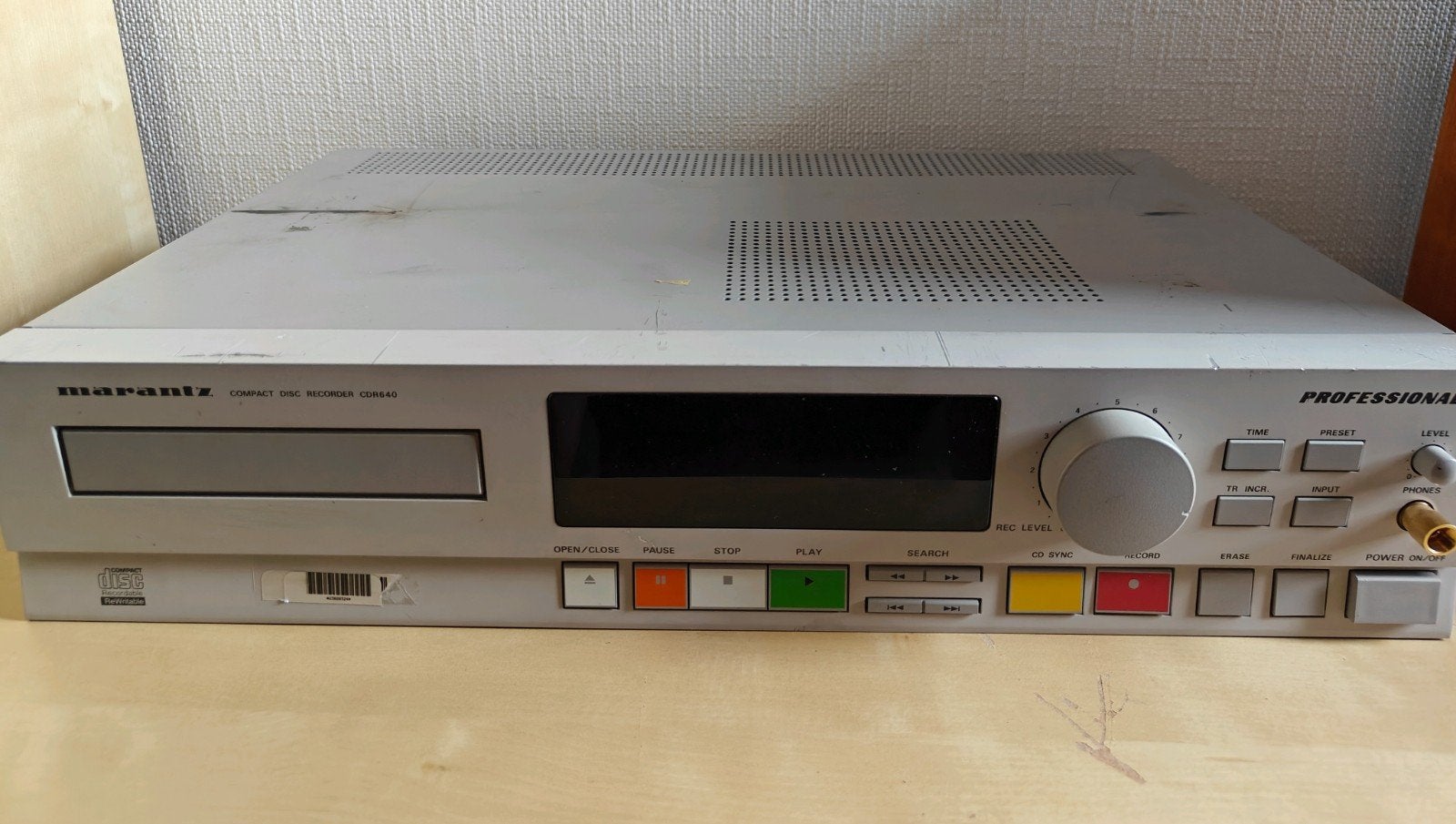 Marantz CD-R 640 - te reviseren, Audio, Tv en Foto, Cd-spelers, Ophalen of Verzenden, Marantz