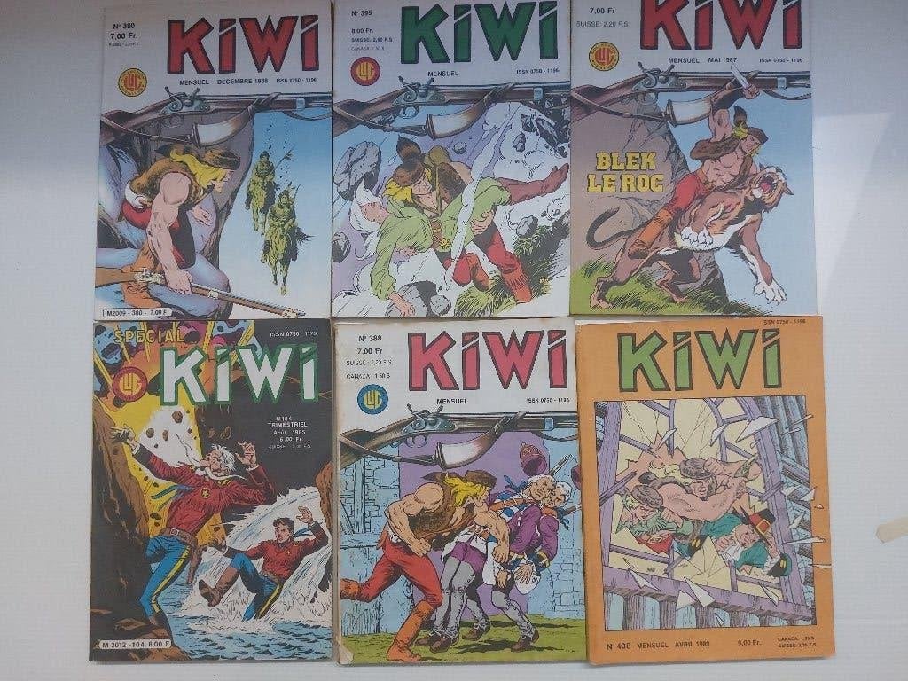 Set van 6 stuks kiwi, Boeken, Ophalen of Verzenden, Gelezen