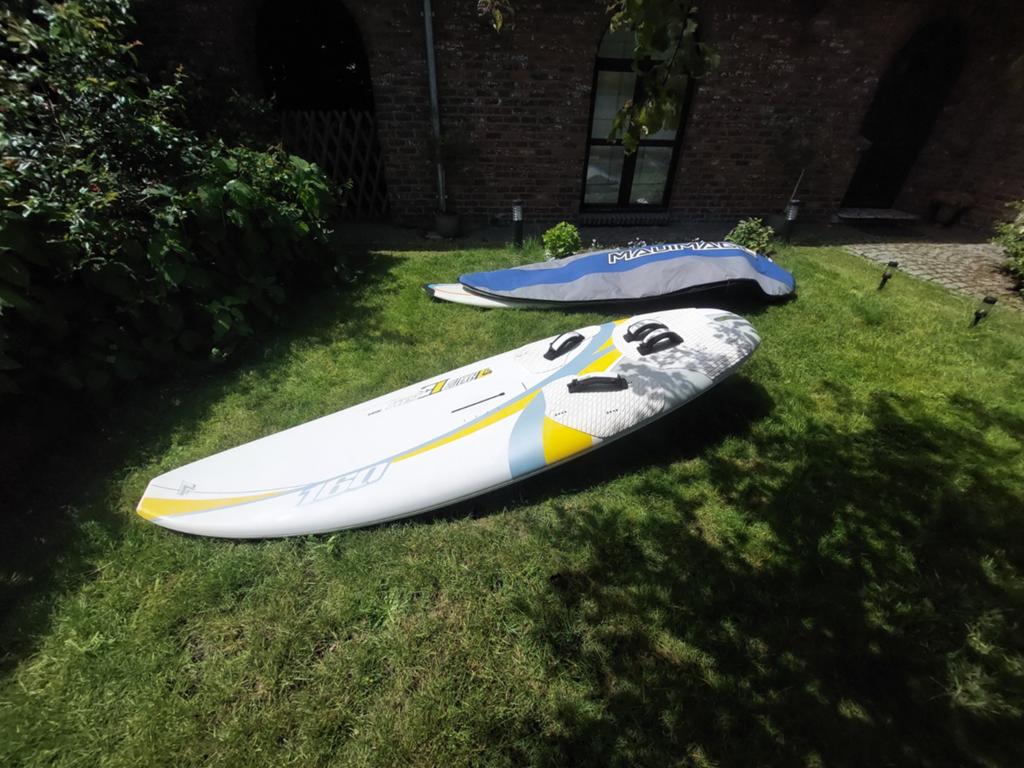 Surfset wegens stopzetten hobby, Watersport en Boten, Ophalen, Fanatic, Mast
