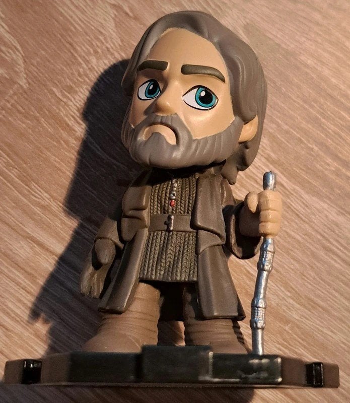 Funko Mini Luke Skywalker The Last Jedi Smuggler's Bounty, Verzamelen, Star Wars, Ophalen of Verzenden, Zo goed als nieuw, Actiefiguurtje