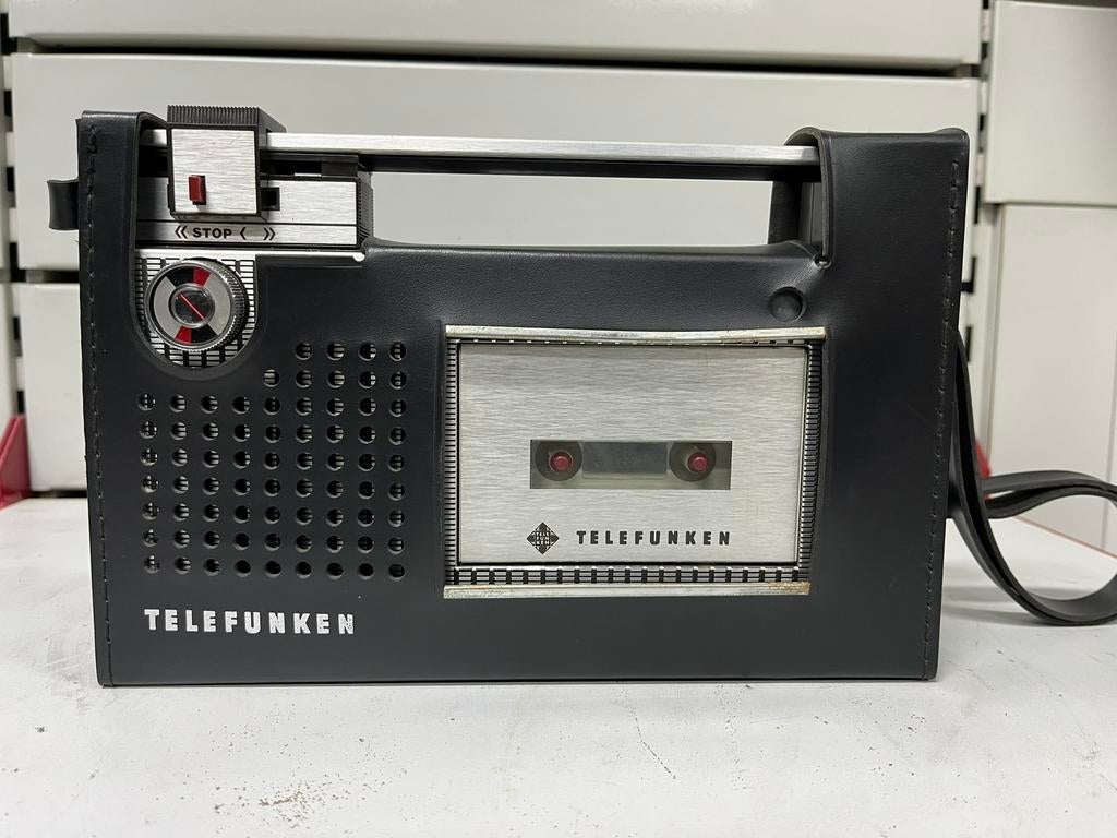 Magnetophon Telefunken CC Alpha – Vintage 70s – Complet, TV, Hi-fi & Vidéo, Decks cassettes, Enlèvement ou Envoi